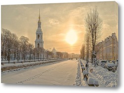  Зимний Выборг. Храм Нептуна в парке Монрепо.