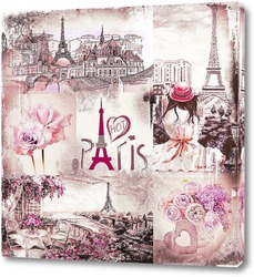   Картина Прекрасный Париж
