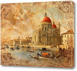   Картина Венеция. Сепия