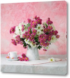   Картина Натюрморт в розовых тонах