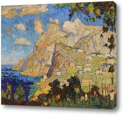   Картина Вид на Монте Соларо, Капри