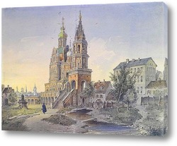  Вид на Московский кремль