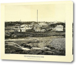   Картина Сыромятники, берег Яузы, 1884