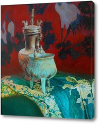  Картина Натюрморт с китайскими вазами