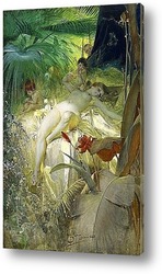  Картина Нимфа любви, 1885