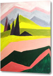    Абстракция "Пейзаж"