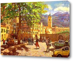   Картина Будни итальянского городка