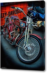   Картина Урбанометрия. Harley-Davidson. Oldstyle.