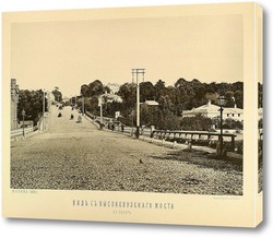   Картина Вид с Высокояузского моста на север,1887 год