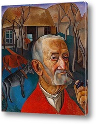   Картина Мужчина с трубкой