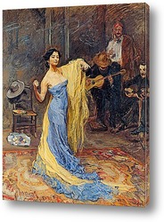   Картина Портрет танцовщицы Анны Павловой