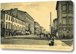  Квадратный пруд и Церковный корпус 1907  –  1908