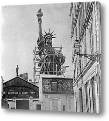    Статуя Свободы в Париже перед отправкой в США,1887г.