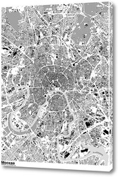    Карта Москвы