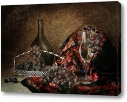   Картина С черным виноградом