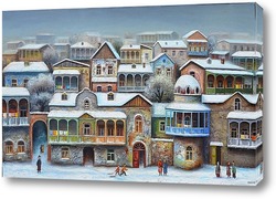   Картина Зимный  тбилиси