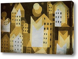  Картина Холодный город, 1921
