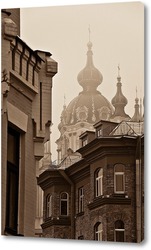   Картина Андреевская церковь в Киеве