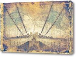   Картина мост Бристоль