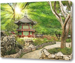   Картина Восточный сад