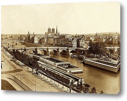   Картина Панорама города