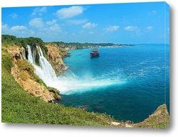   Картина Дюденский водопад