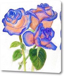   Картина Три розы