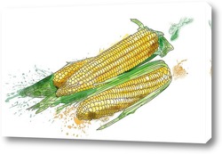   Картина Натюрморт с кукурузой