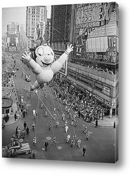   Картина Парад шаров в день Благодарения, Нью-Йорк