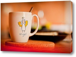   Картина Чашка с ангелом