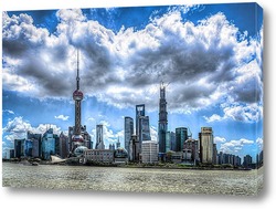   Картина Downtown Shanghai