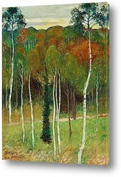   Картина В лесу Кламар