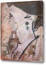  Девушка в Париже
