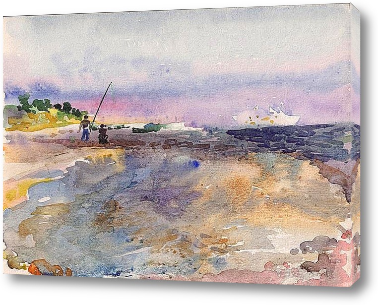 Картина азовское море