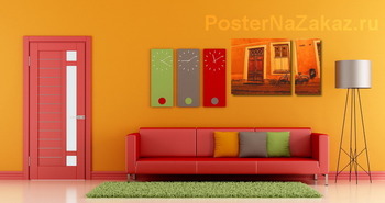 Модульная картина Рига