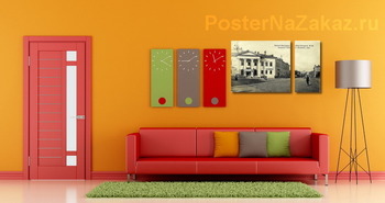 Модульная картина Дворянское собрание и Дворянская улица 1900  –  1916