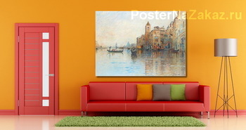 Модульная картина Венеция,канал