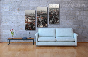 Модульная картина Прага
