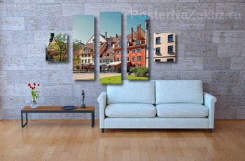 Модульная картина Рига