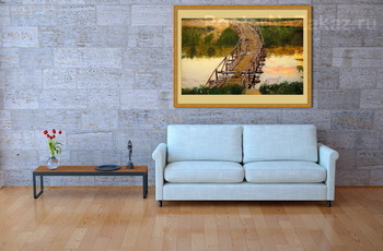 Модульная картина Тихая обитель