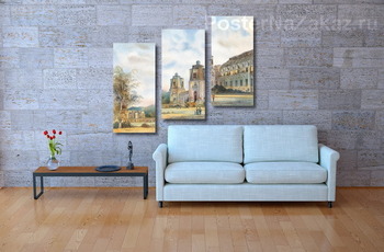 Модульная картина Царицыно. Вид на большой дворец