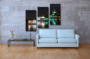 Модульная картина Парк Кусково