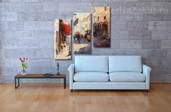 Модульная картина Солнце Монмартра