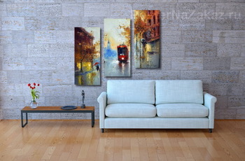 Модульная картина Трамвайный блюз