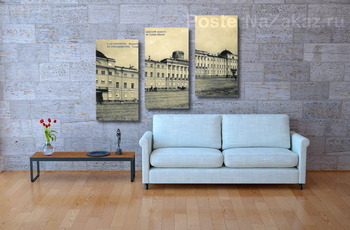 Модульная картина Морской кадетский корпус