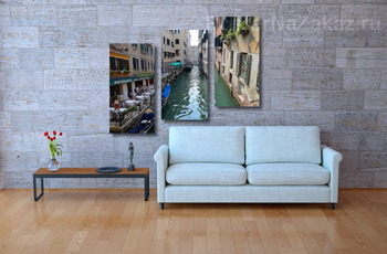 Модульная картина Каналы Венеции