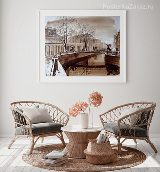 Модульная картина Банковский мост