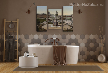 Модульная картина Ильинская площадь 