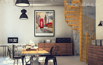 Модульная картина Лондонская архитектура