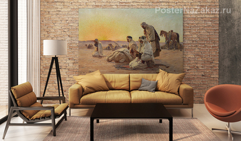 Модульная картина Утренняя молитва